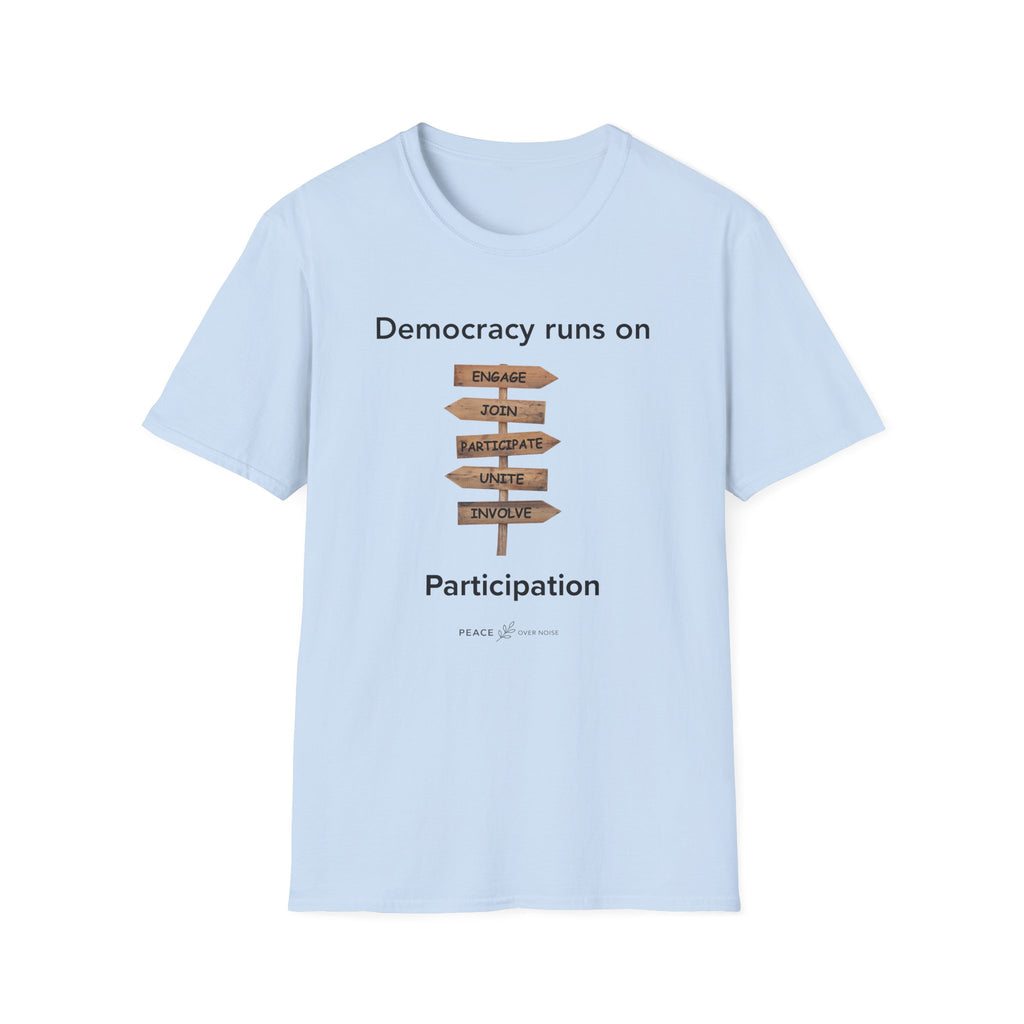 democracy runs on participation