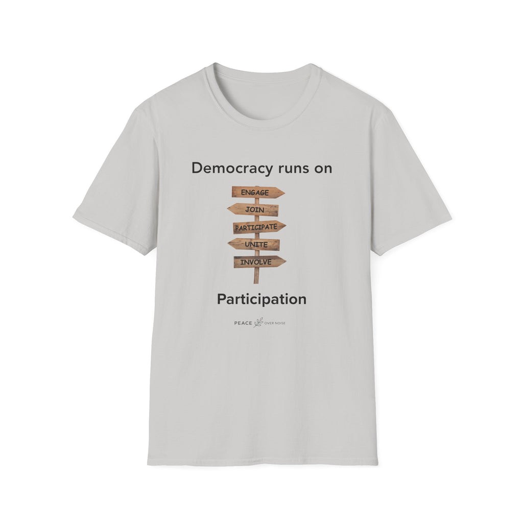 democracy runs on participation