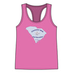 Racerback Tank Top - Charleston Walk and Socialize Meetup Tee