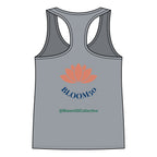 Bloom50 Collective Racerback Tank — ‘Bloom50’ Lotus Logo Women’s Tank Top