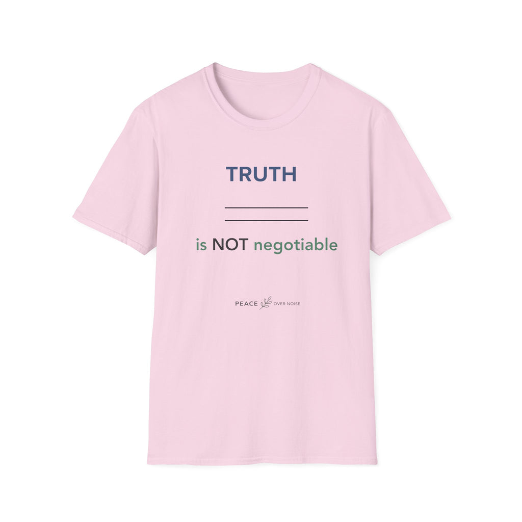 Truth is Non Negotiable