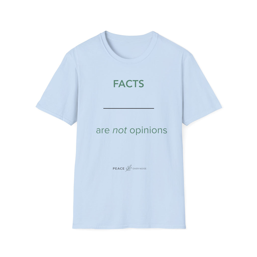 facts are not opinions