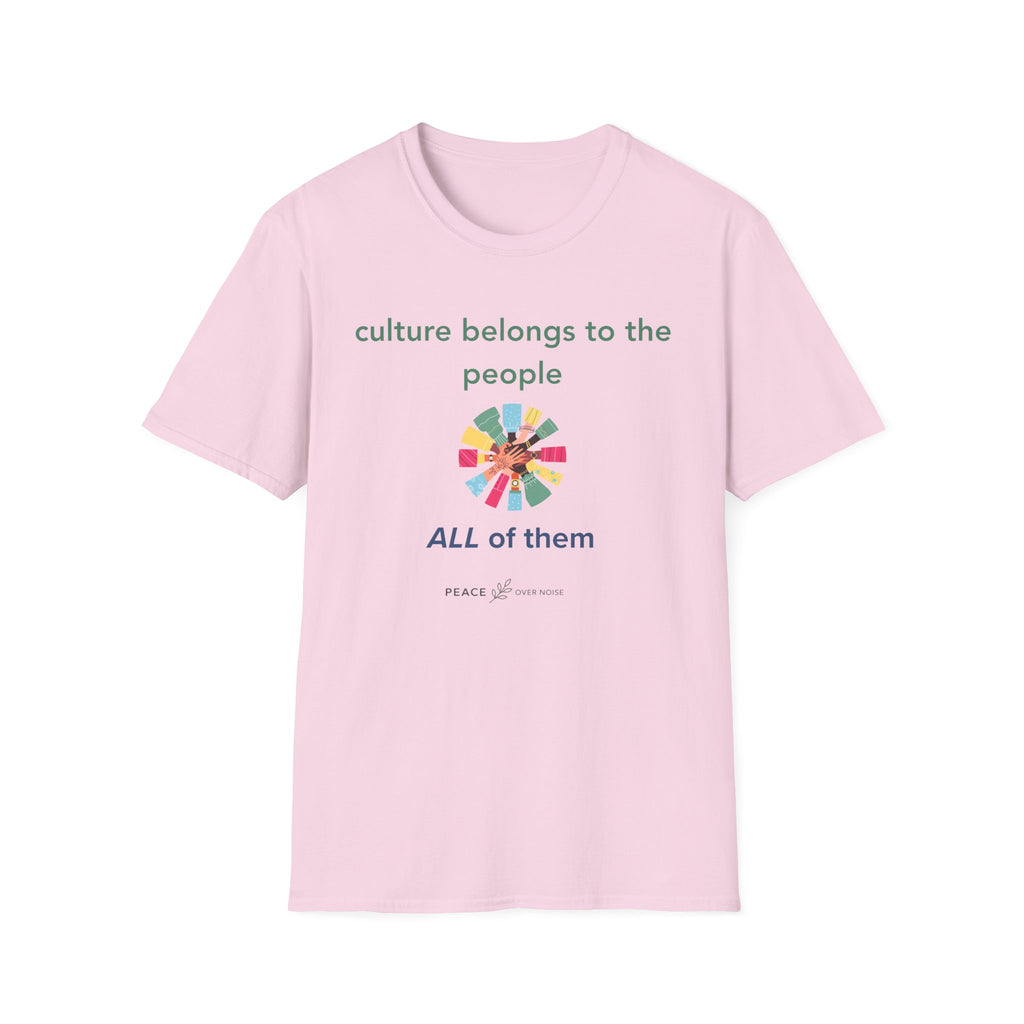 Culture belongs to the people, all of them