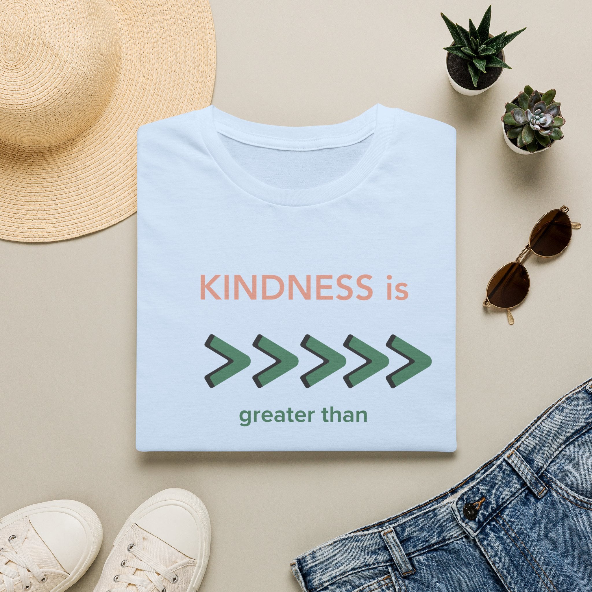 Kindness Is Greater Than Hate T‑Shirt