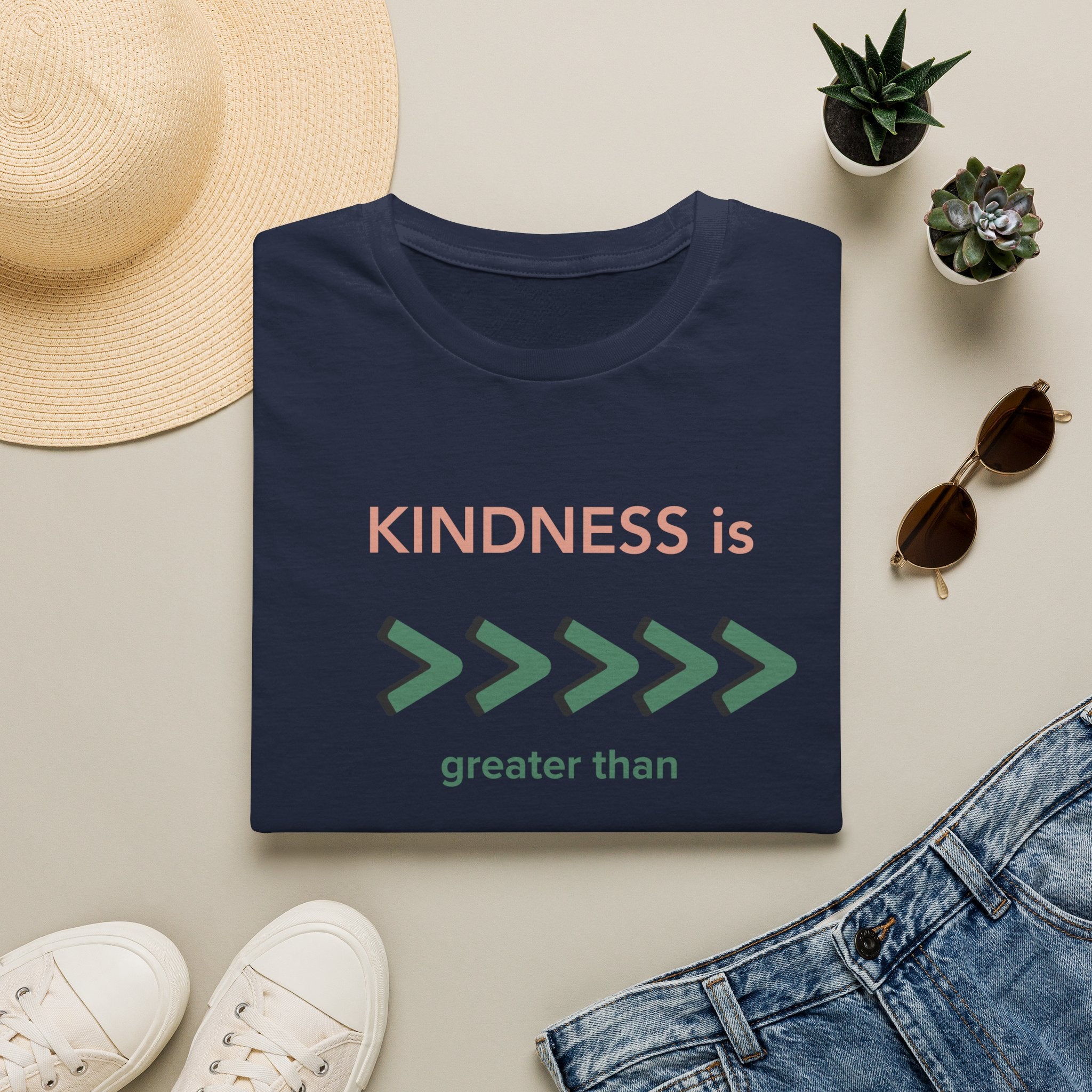 Kindness Is Greater Than Hate T‑Shirt