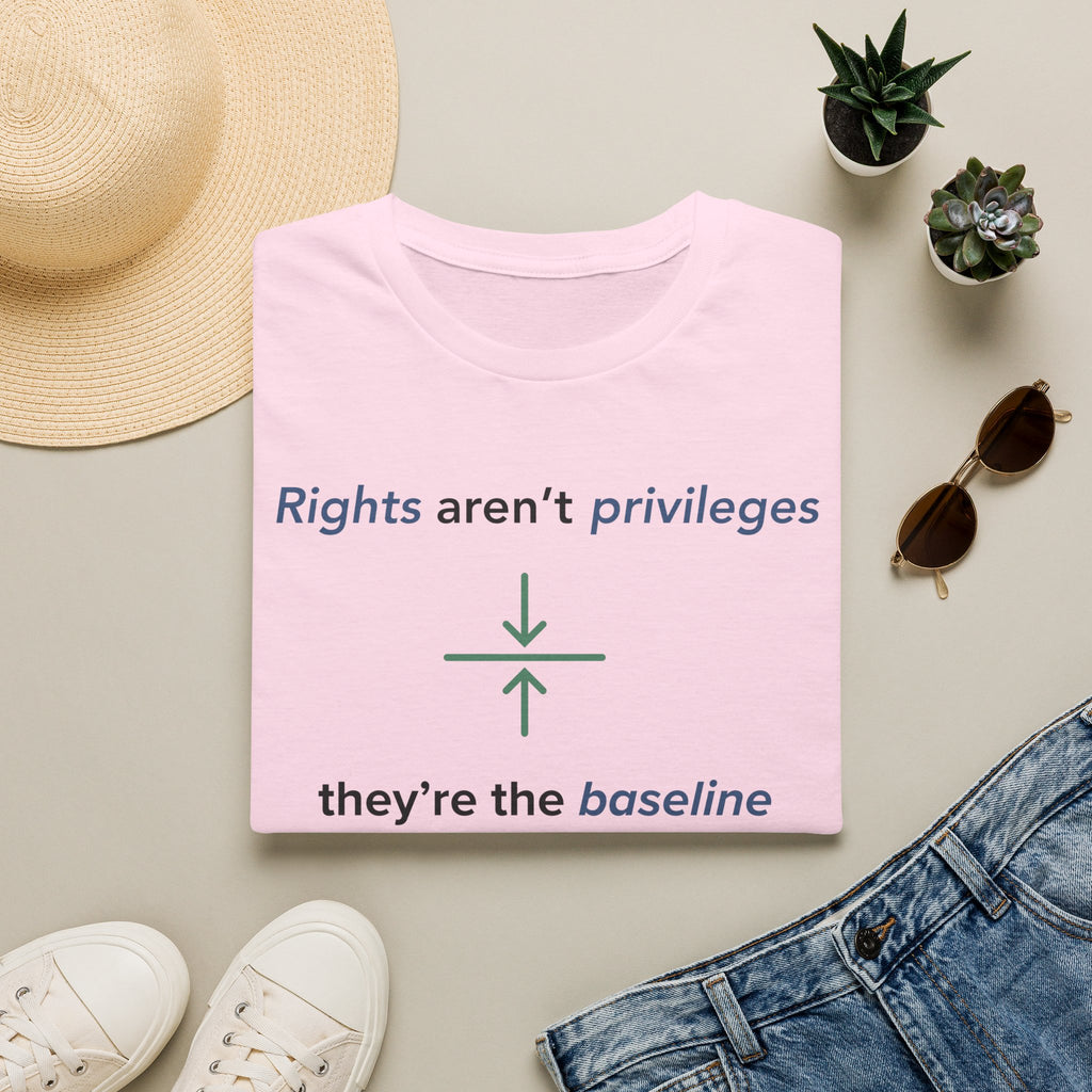 Rights aren't privileges they're the baseline