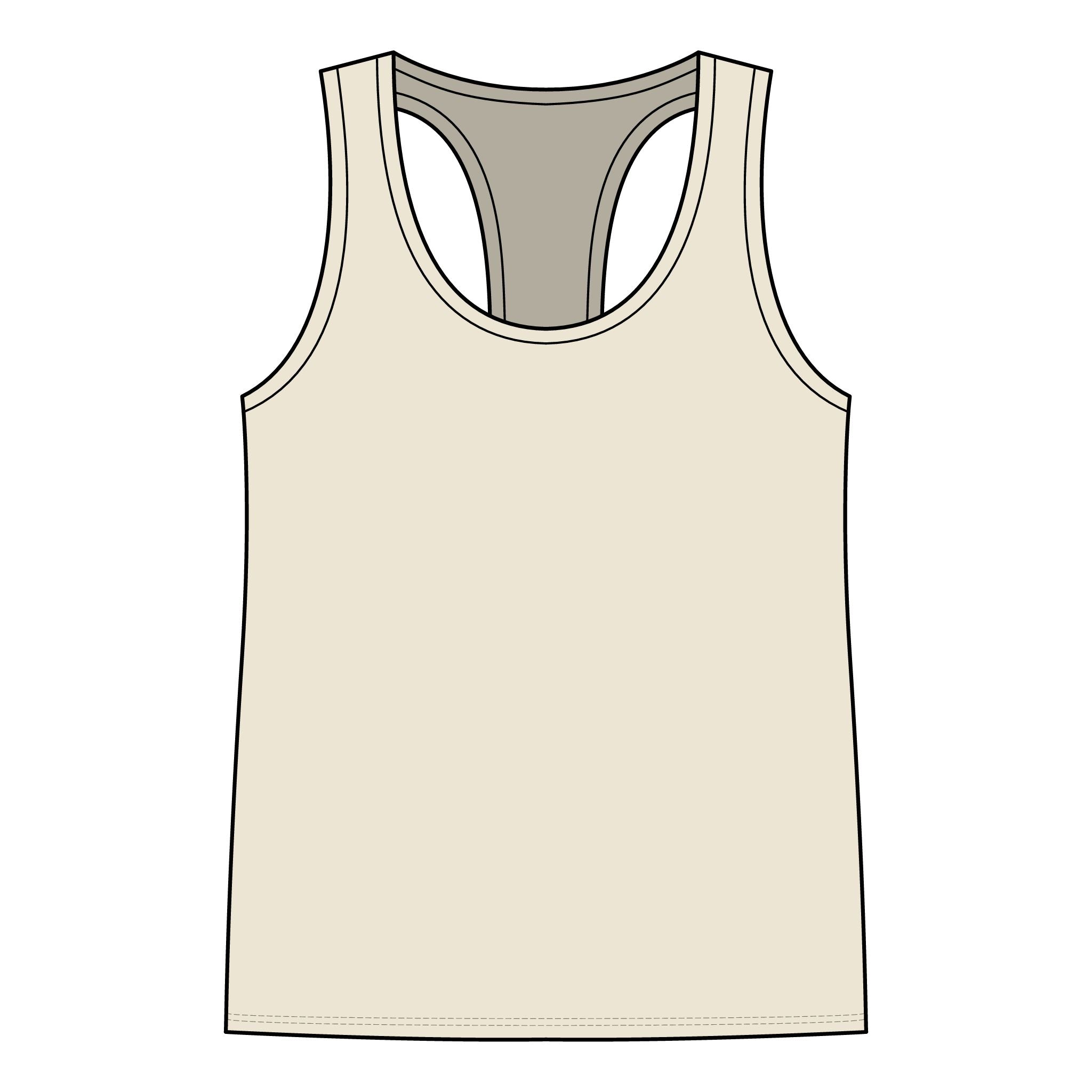 Racerback Tank Top - Charleston Walk and Socialize Meetup Tee