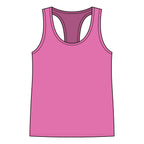 Racerback Tank Top - Charleston Walk and Socialize Meetup Tee