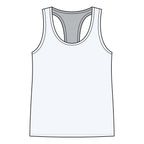 Racerback Tank Top - Charleston Walk and Socialize Meetup Tee