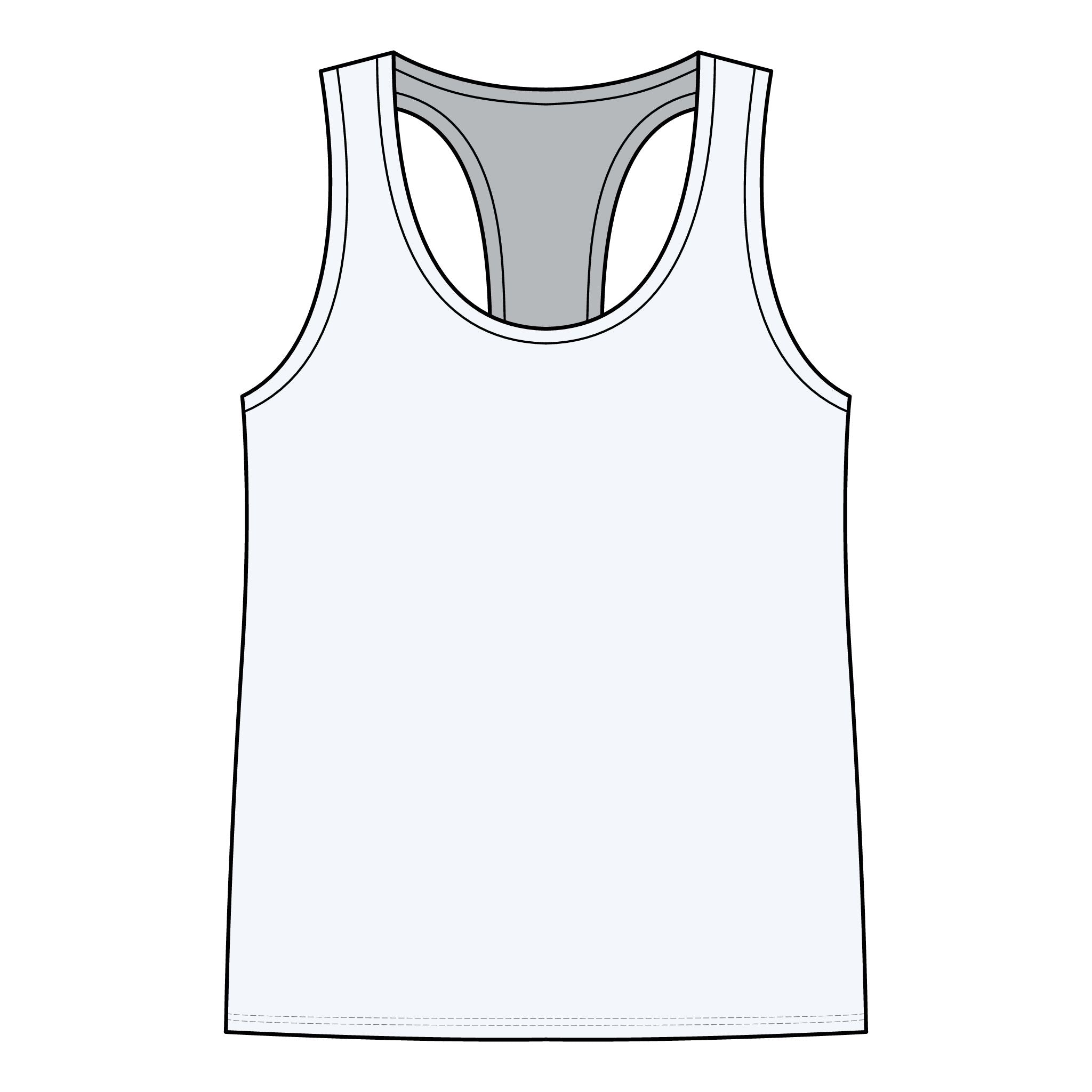 Racerback Tank Top - Charleston Walk and Socialize Meetup Tee