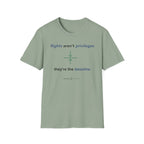 Rights aren't privileges they're the baseline