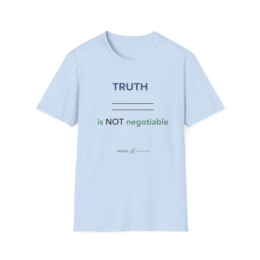 Truth is Non Negotiable