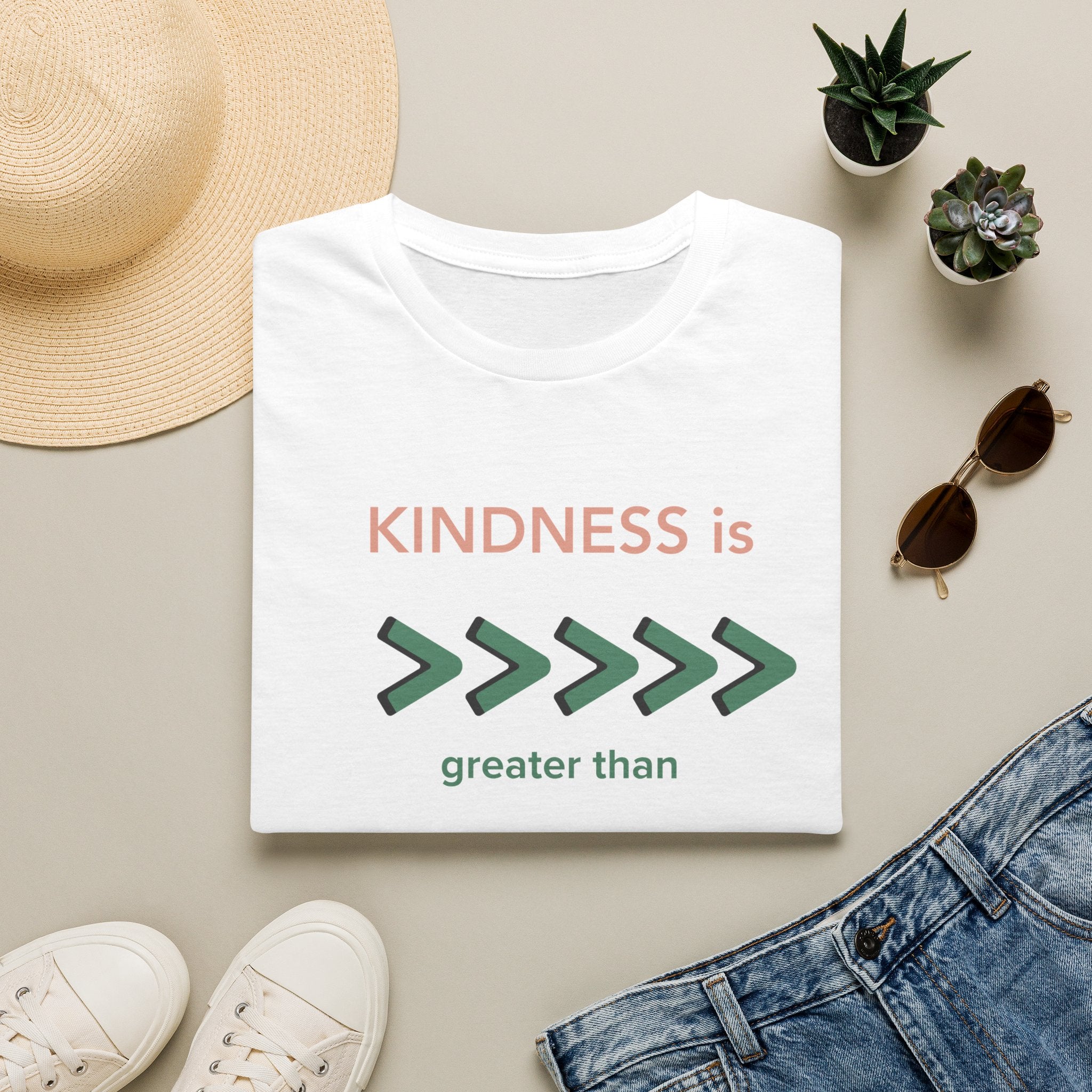 Kindness Is Greater Than Hate T‑Shirt
