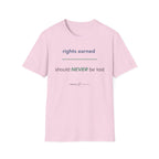 Rights earned should never be lost