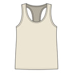 Bloom50 Collective Racerback Tank — ‘Bloom50’ Lotus Logo Women’s Tank Top
