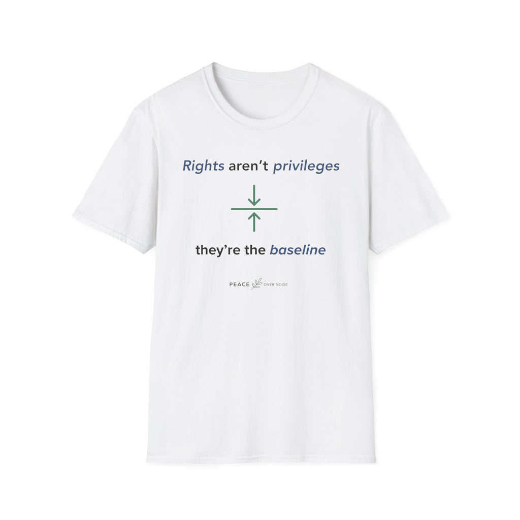 Rights aren't privileges they're the baseline