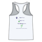 Racerback Tank Top - Charleston Walk and Socialize Meetup Tee