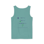 Charleston Walk and Socialize Tank — Local Map Event Tank Top