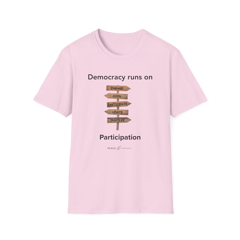 democracy runs on participation