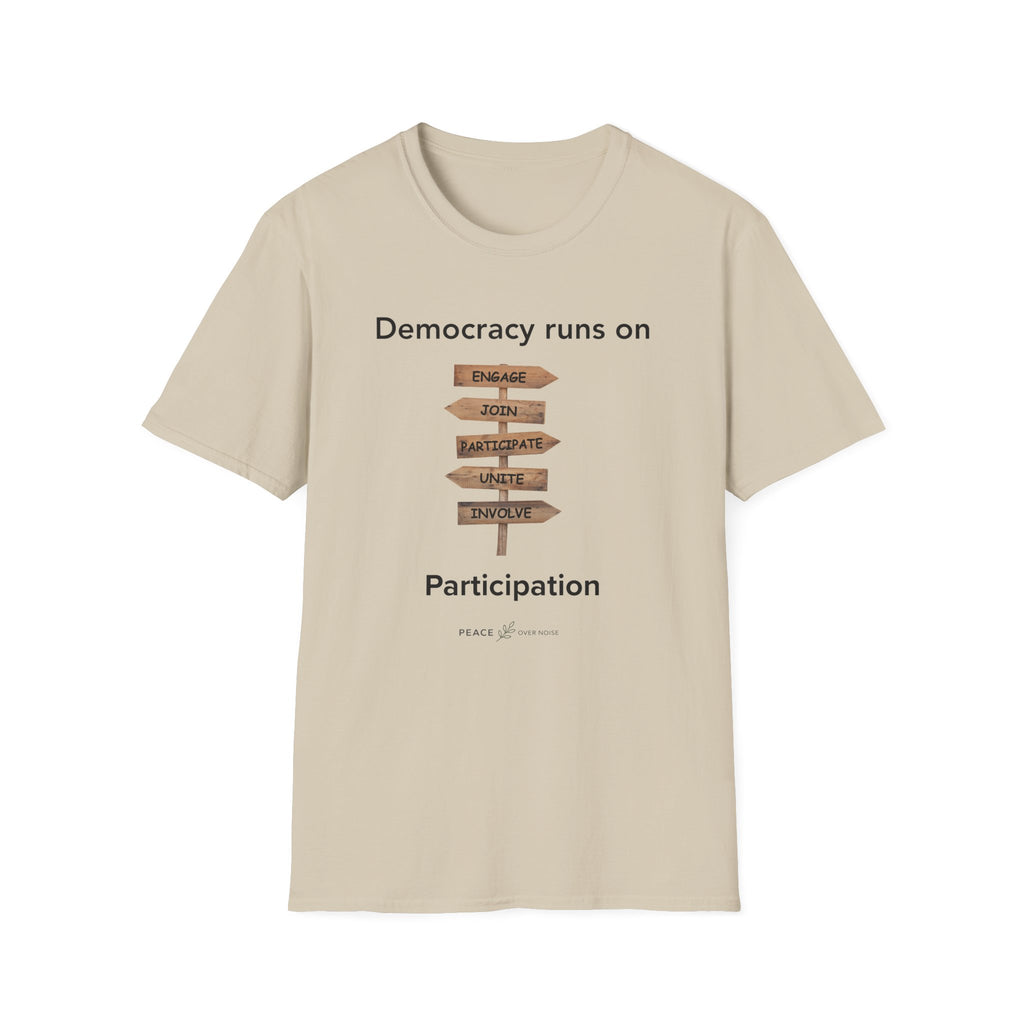 democracy runs on participation