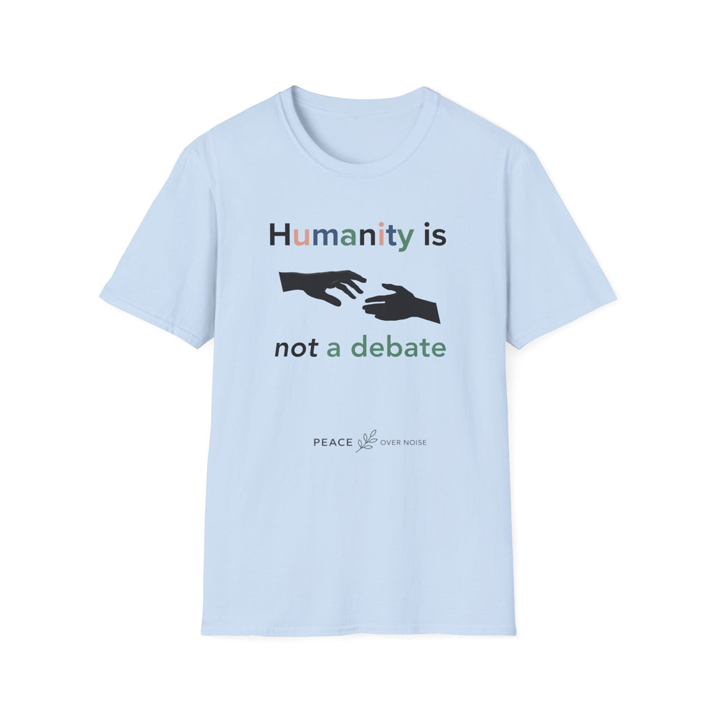 humanity is not a debate