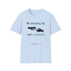 humanity is not a debate
