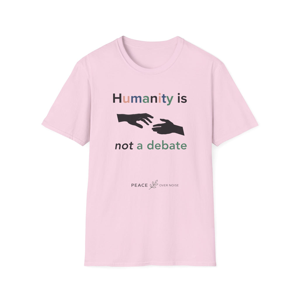 humanity is not a debate