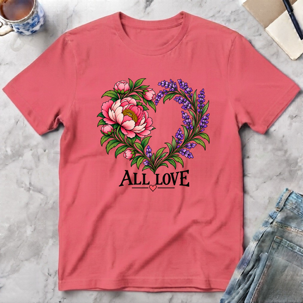 All Love Floral T-Shirt