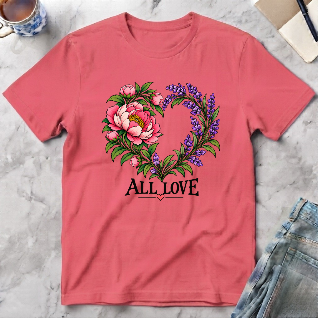 All Love Floral T-Shirt