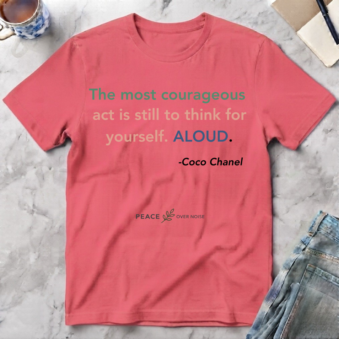 Coco Chanel Quote T-Shirt