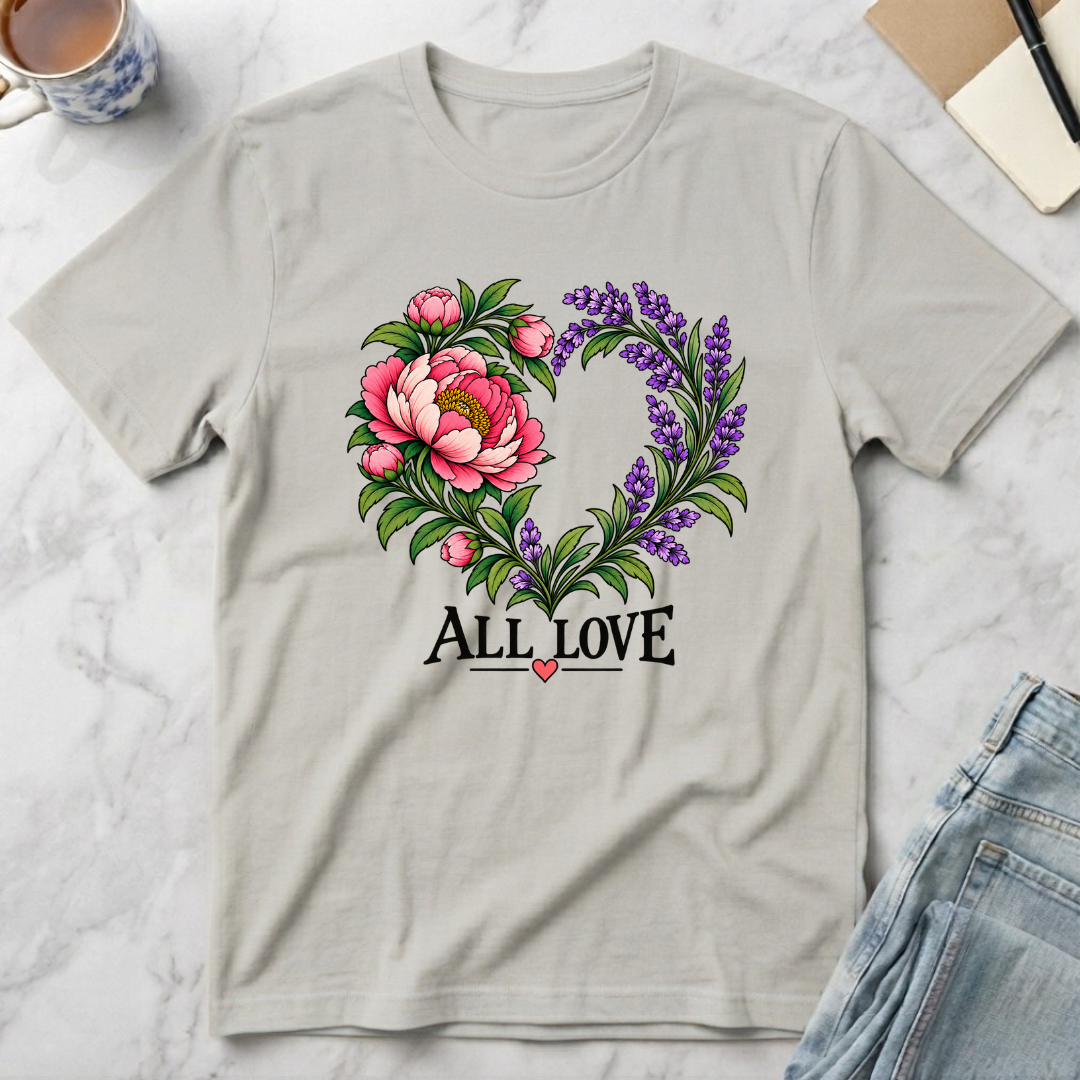All Love Floral T-Shirt