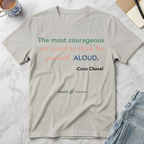 Coco Chanel Quote T-Shirt
