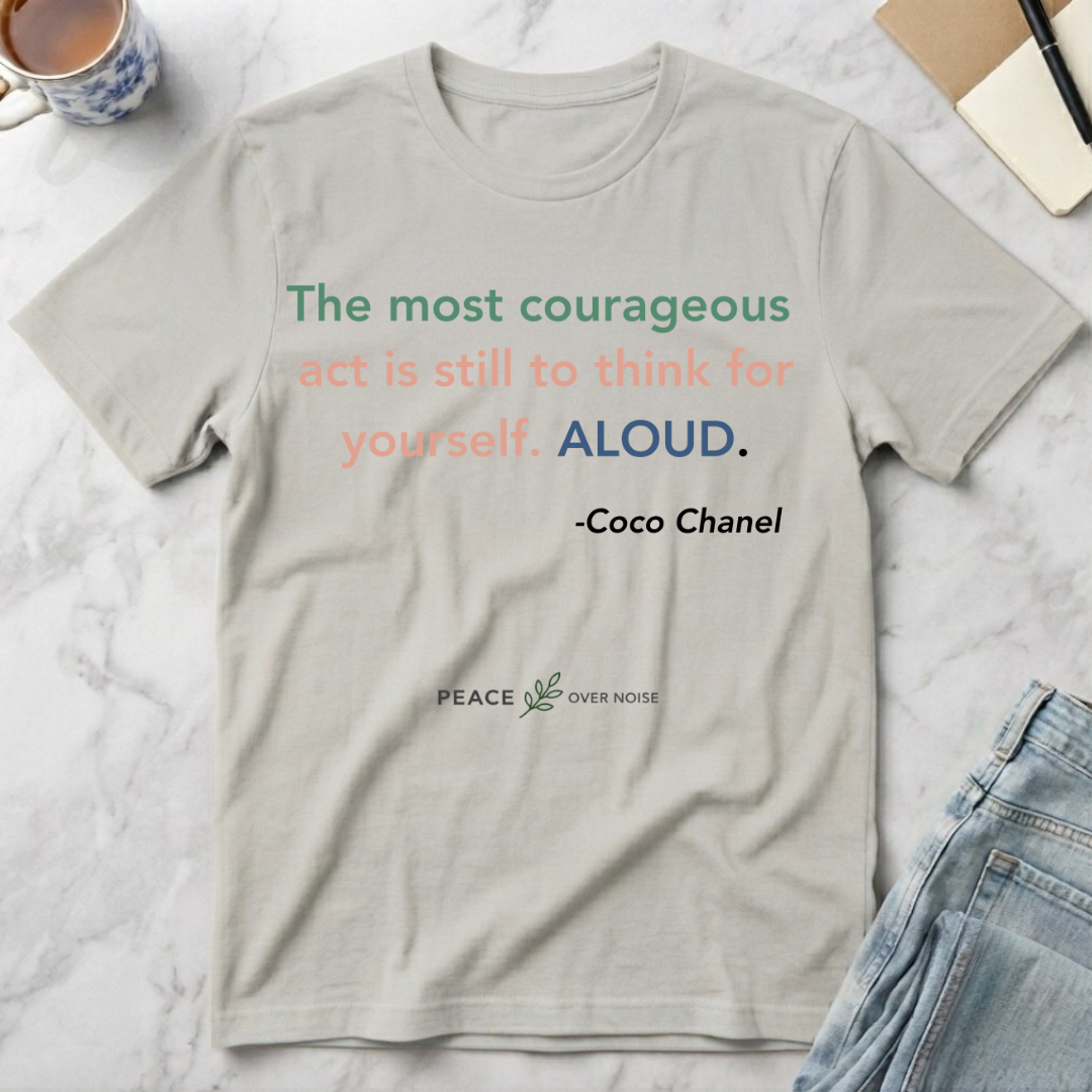 Coco Chanel Quote T-Shirt