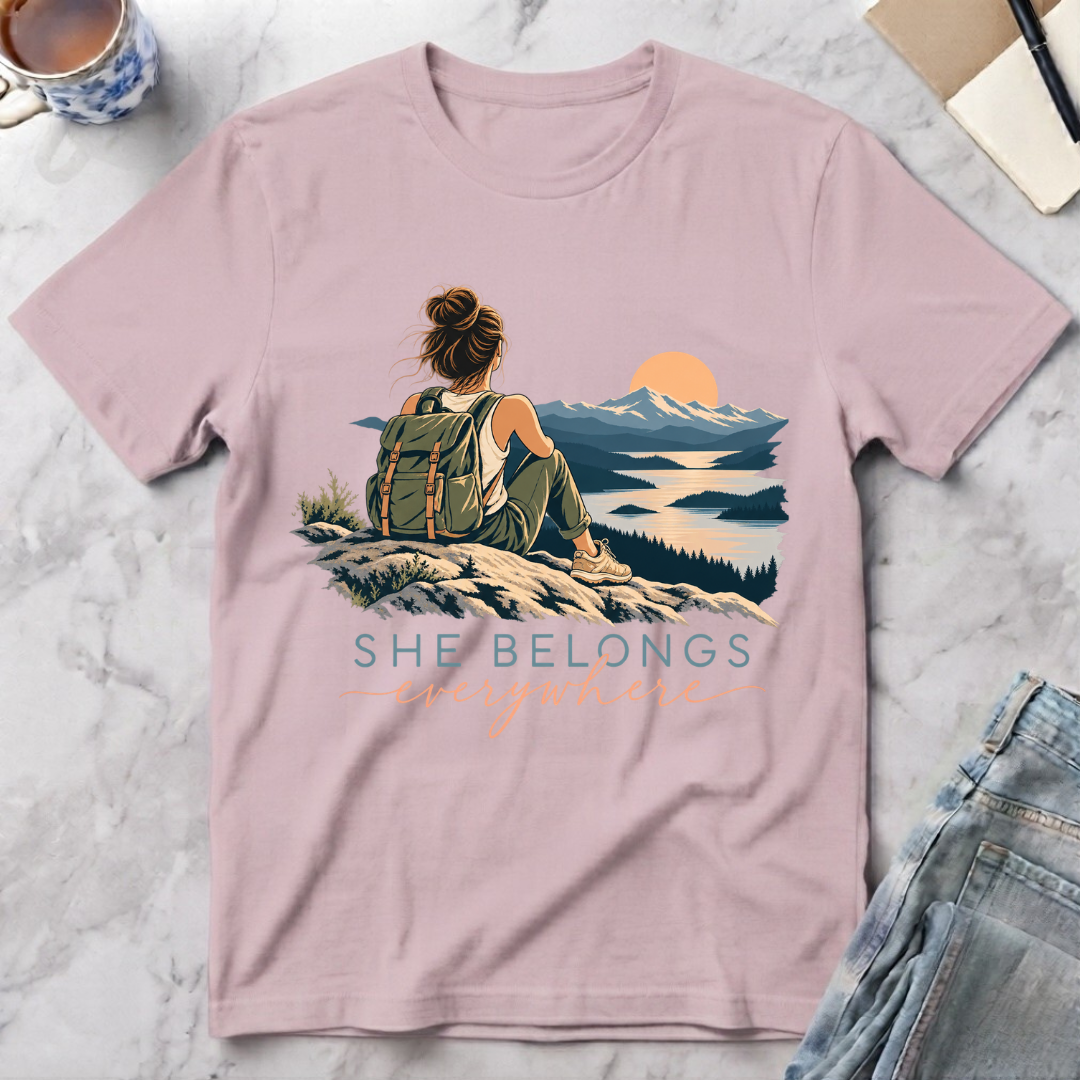 She Belongs Everywhere T-Shirt