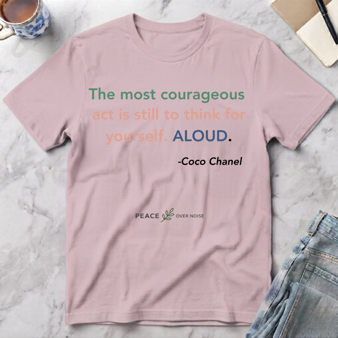 Coco Chanel Quote T-Shirt