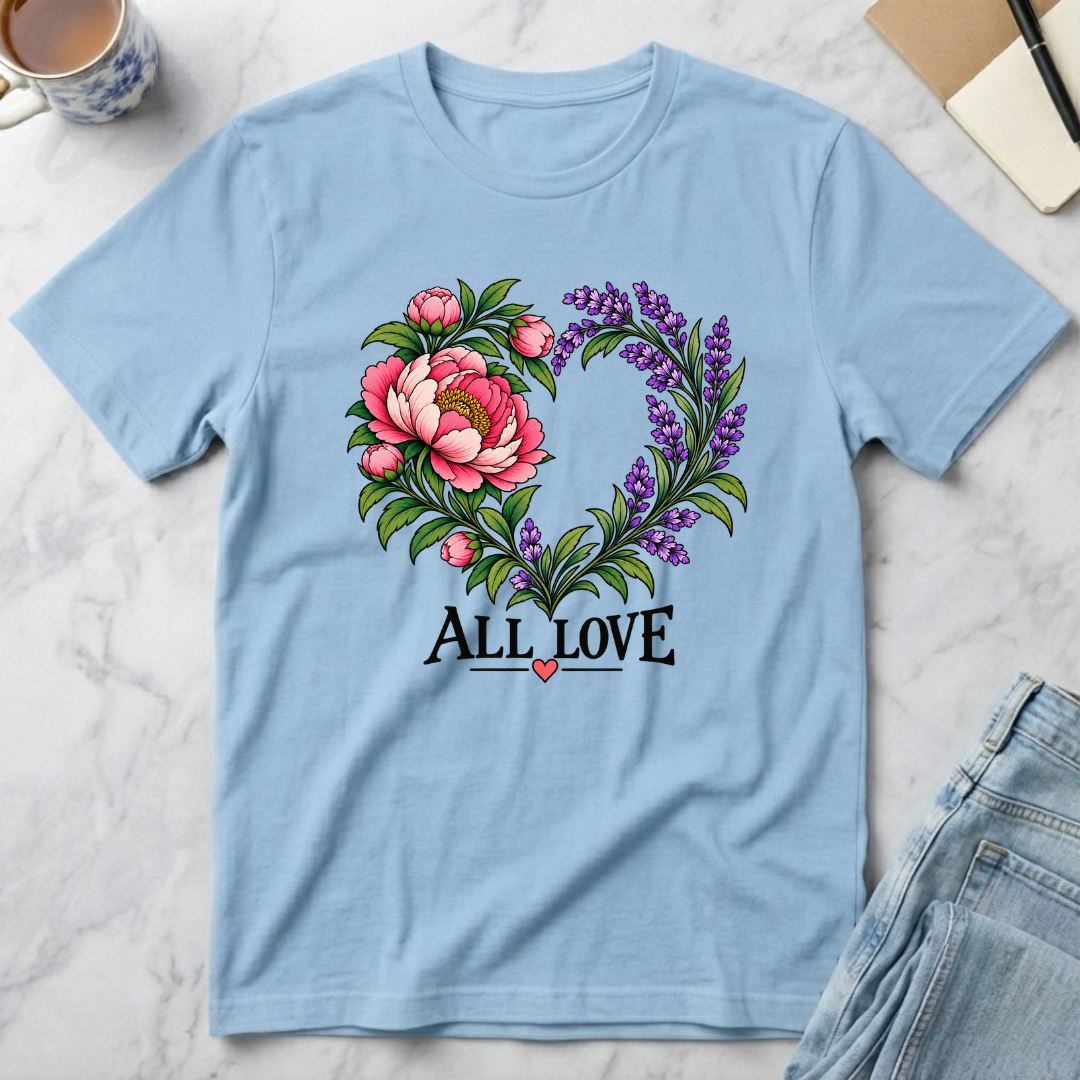 All Love Floral T-Shirt