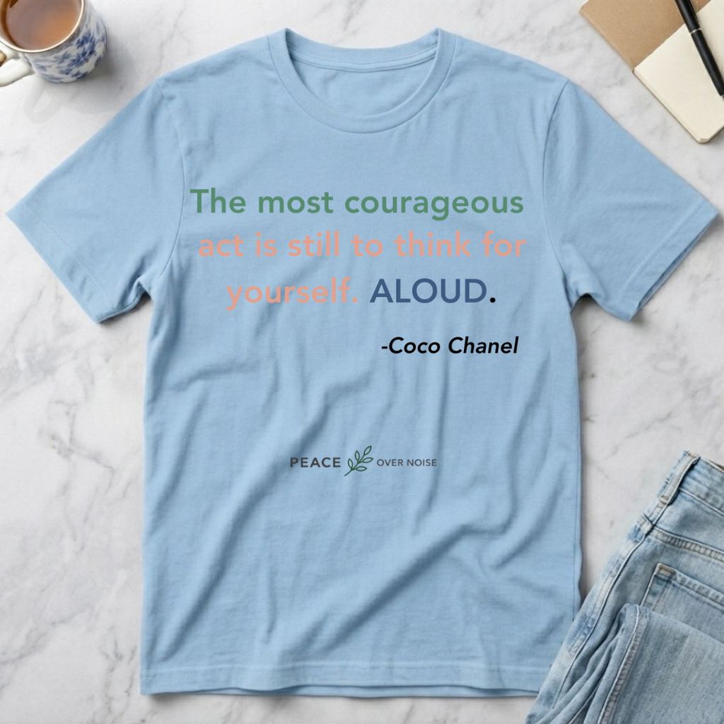 Coco Chanel Quote T-Shirt