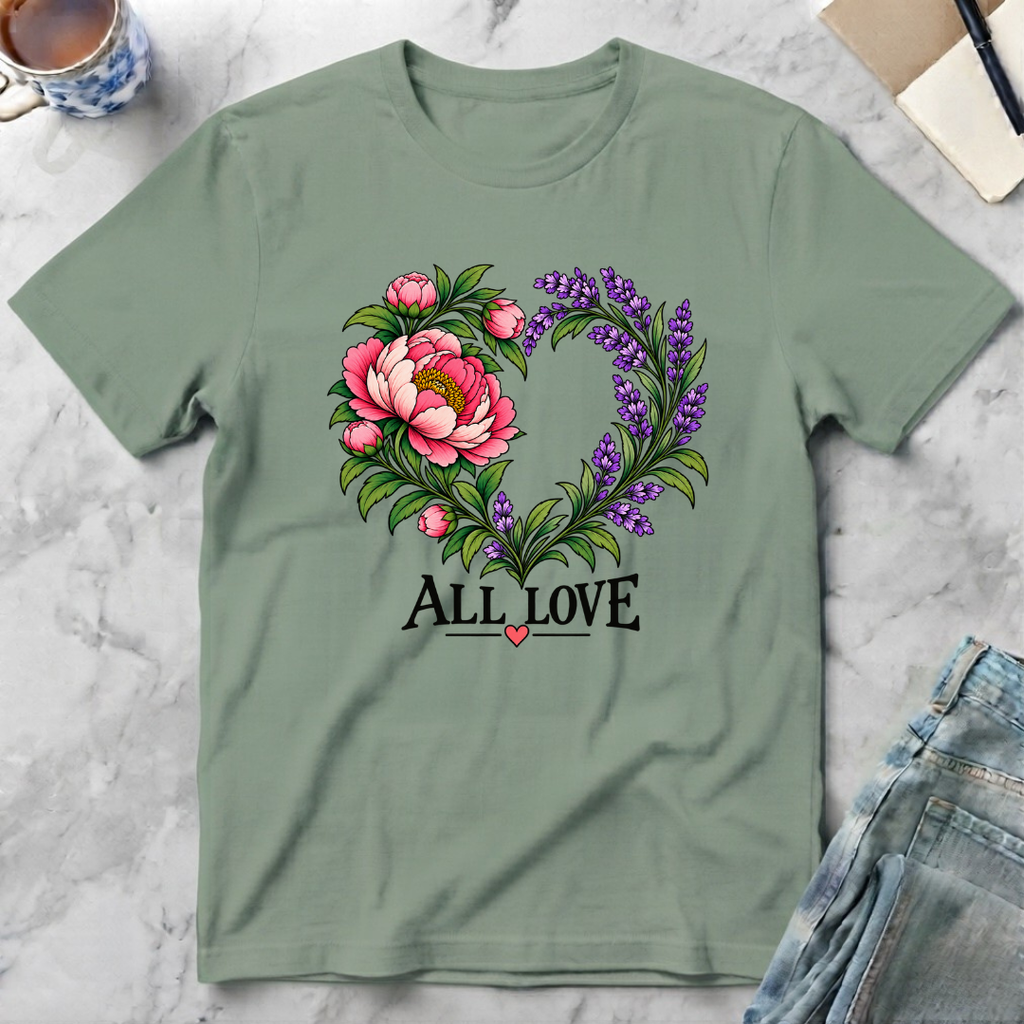 All Love Floral T-Shirt