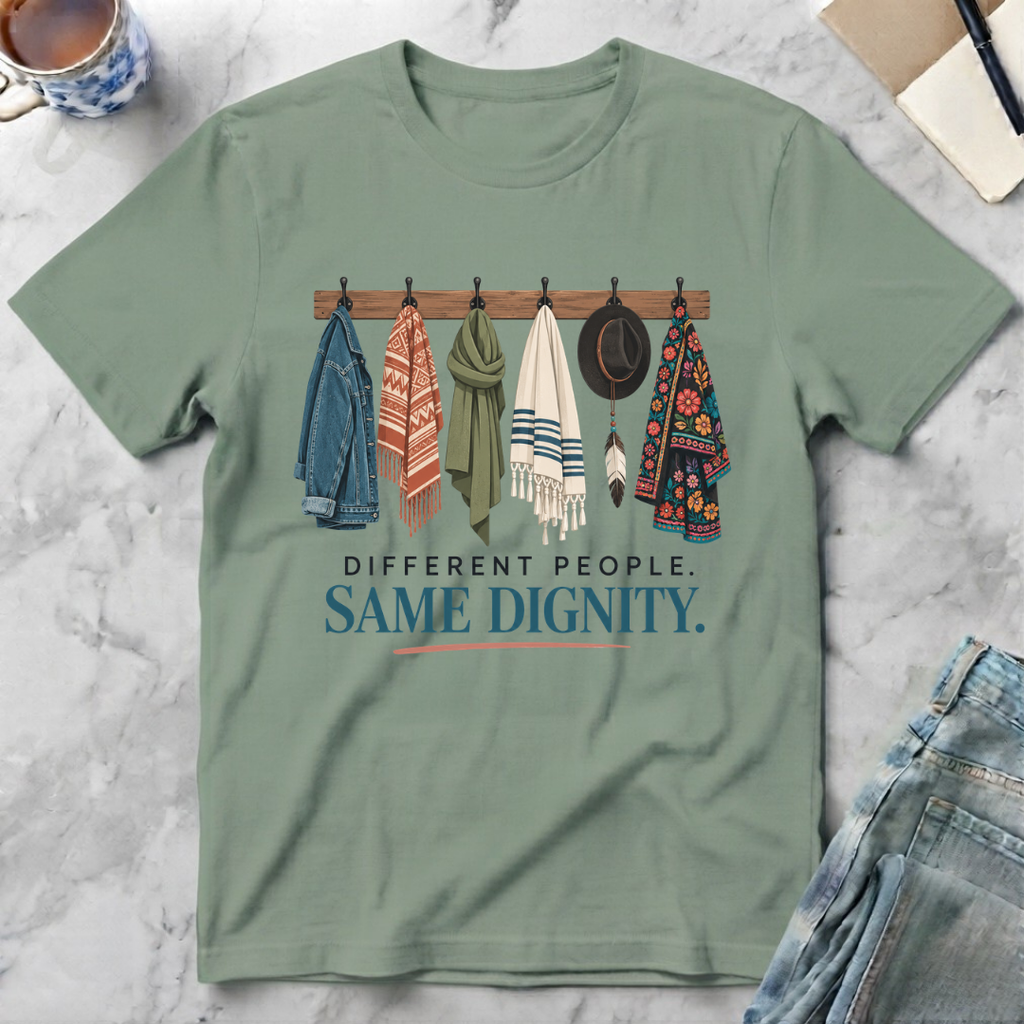 Different People Same Dignity T-Shirt
