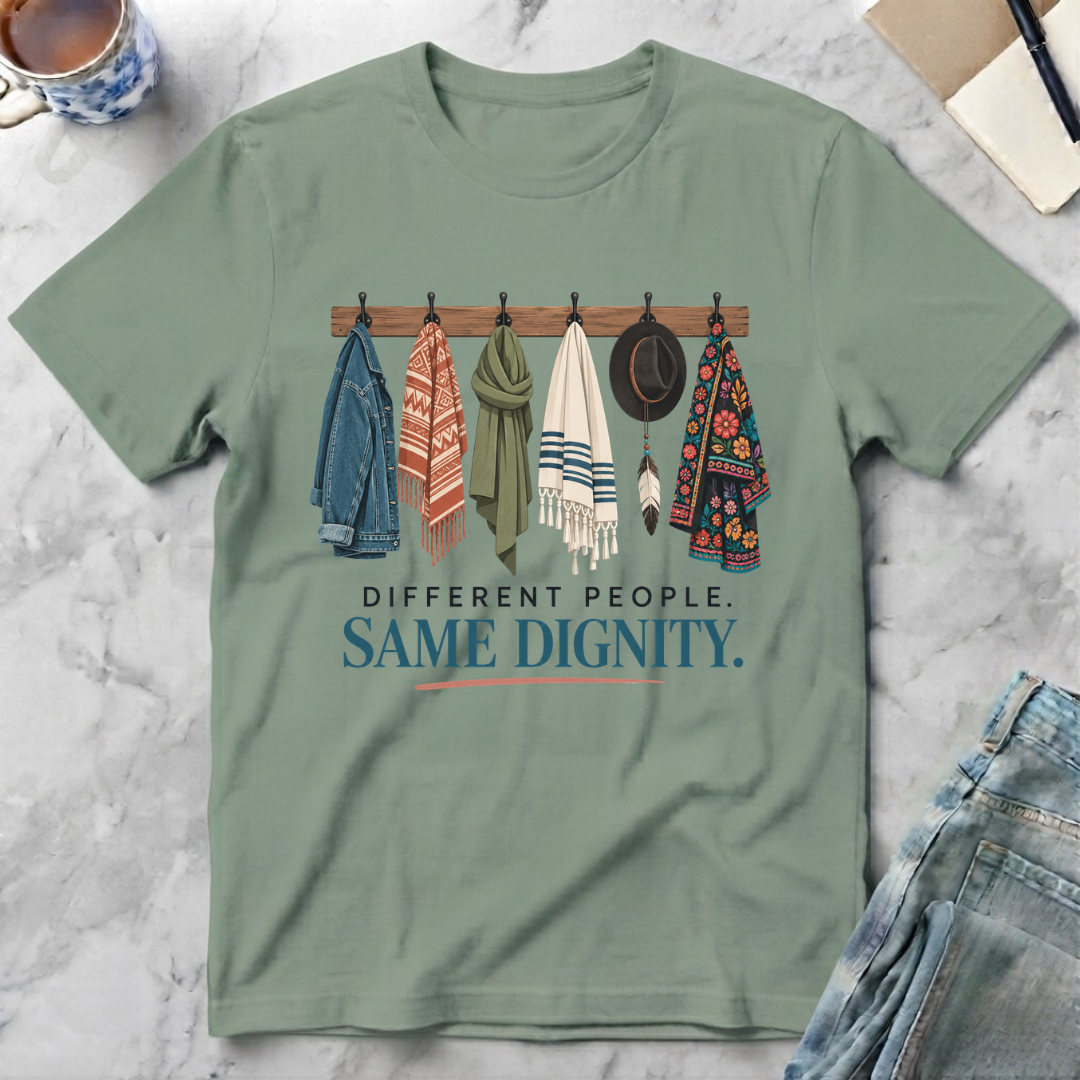 Different People Same Dignity T-Shirt