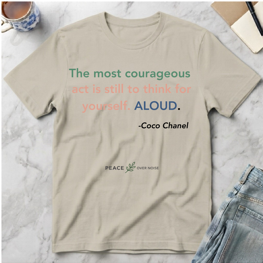 Coco Chanel Quote T-Shirt
