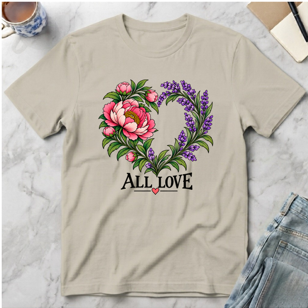 All Love Floral T-Shirt
