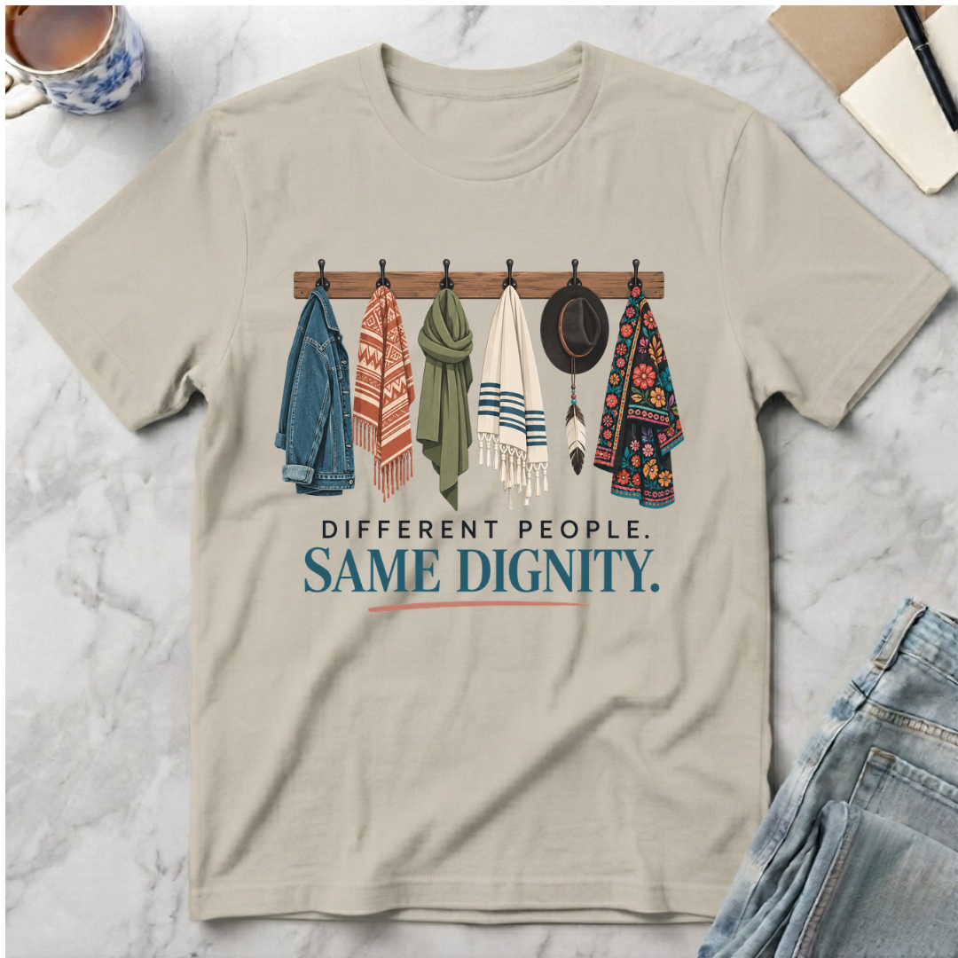 Different People Same Dignity T-Shirt