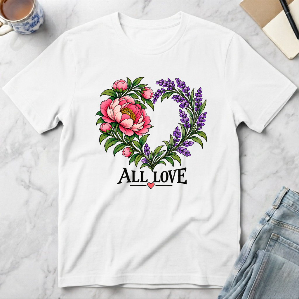 All Love Floral T-Shirt
