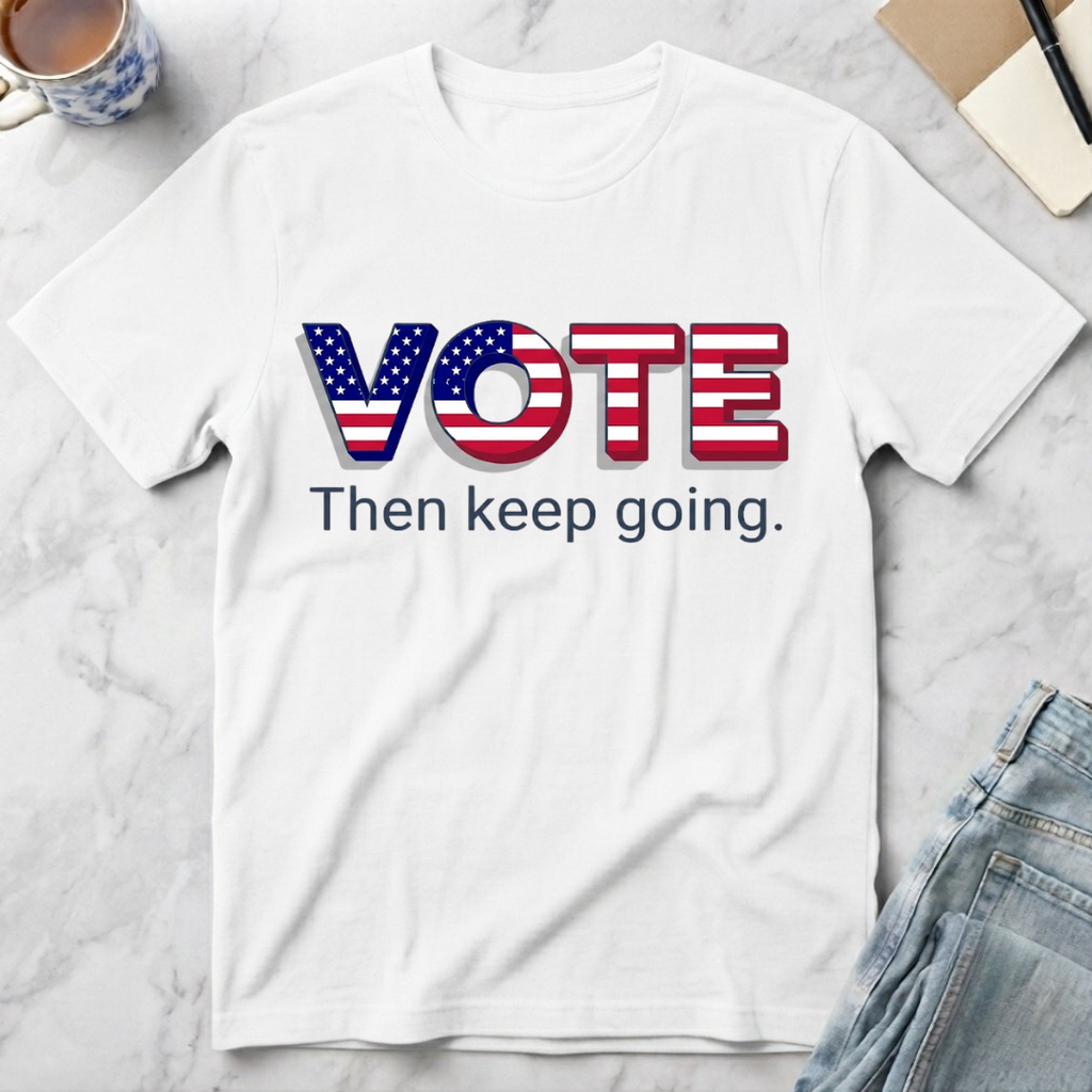 Vote Then Keep Going