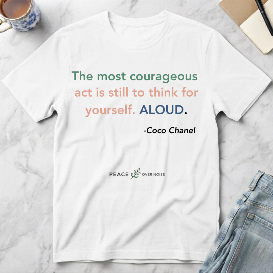 Coco Chanel Quote T-Shirt