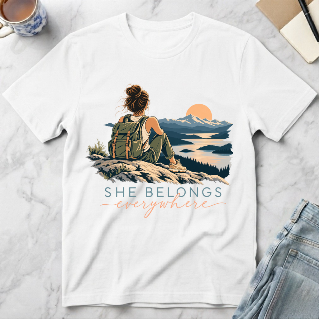 She Belongs Everywhere T-Shirt