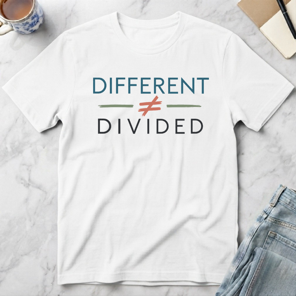 Different ≠ Divided T-Shirt